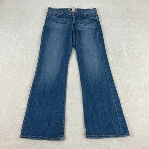 Gap Jeans Womens 14 Blue Curvy Flare Bootcut